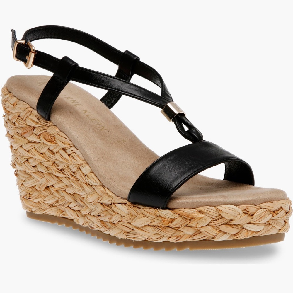 Anne Klein Wanessa wedge Sandel New size 9 $50